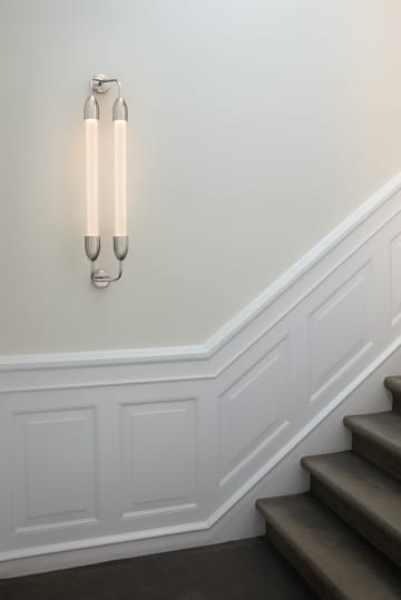 Lemon Squeeze Wall long επιτοίχιο φωτιστικό - Double polished steel - Umage