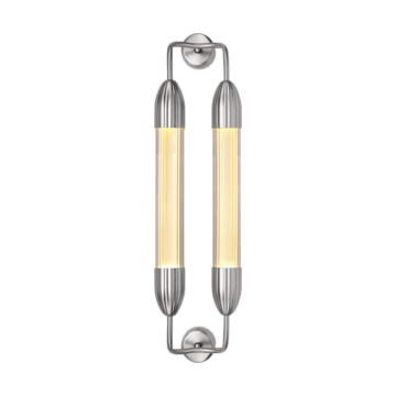 Lemon Squeeze Wall short επιτοίχιο φωτιστικό - Double polished steel - Umage