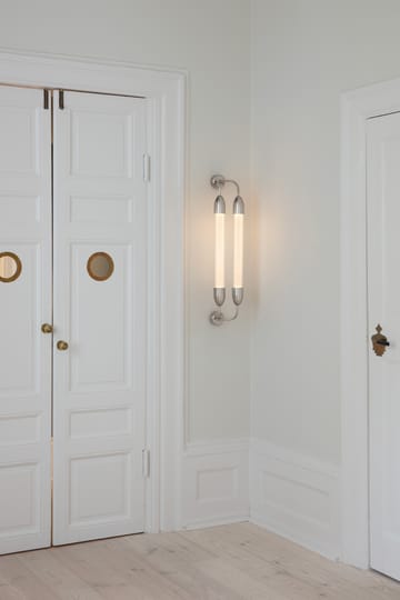 Lemon Squeeze Wall short επιτοίχιο φωτιστικό - Double polished steel - Umage