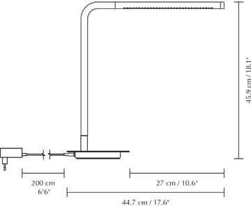 Επιτραπέζιο φωτιστικό Omni Table - Brass - Umage