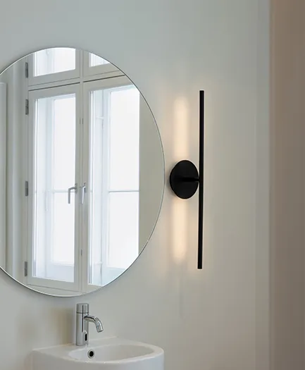 Omni Wall φωτιστικό τοίχου, Black Umage