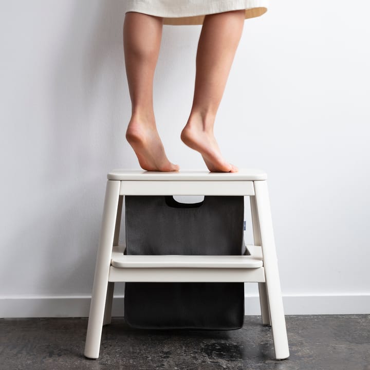 Step it up σκαμνί, λευκή πέρλα Umage