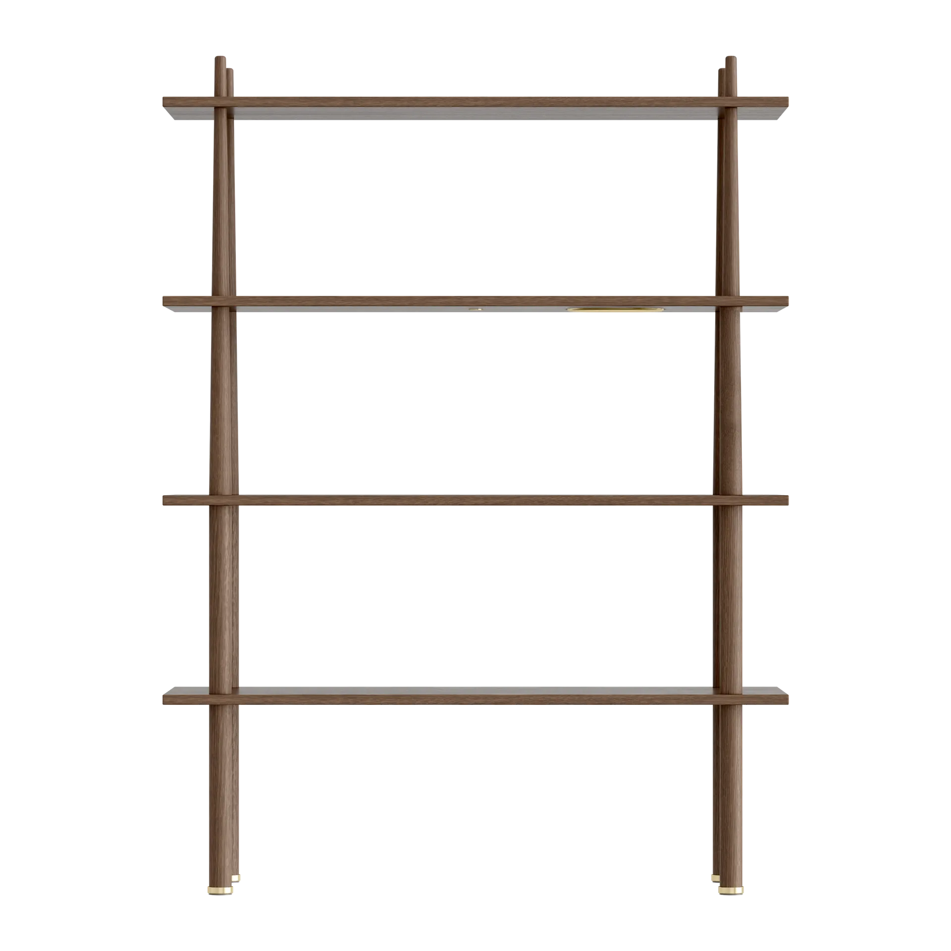 Ραφιέρα Stories με 4 ράφια, Dark oak Umage