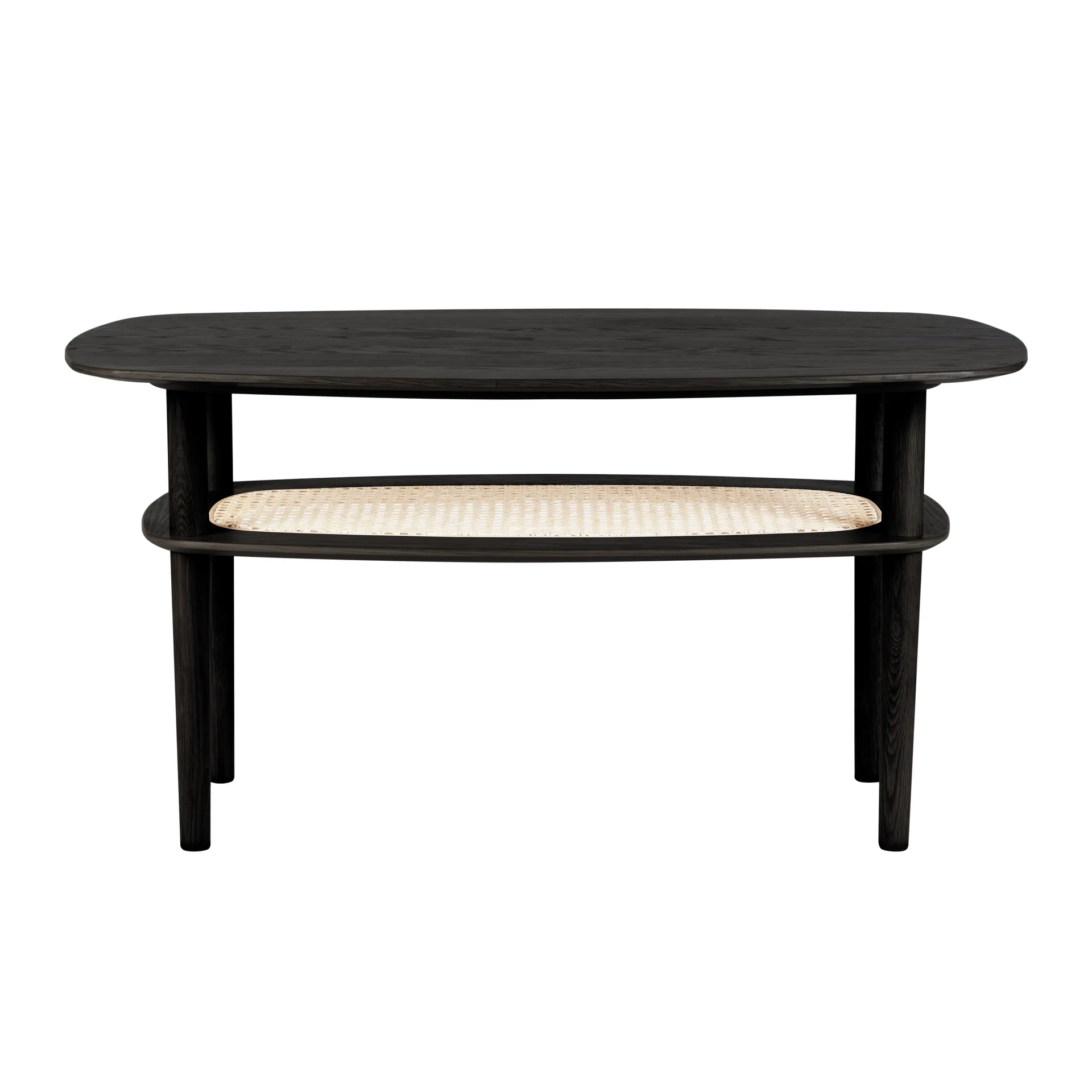 Τραπεζάκι σαλονιού Together Sleek Rectangle 60x100 cm, Black oak Umage