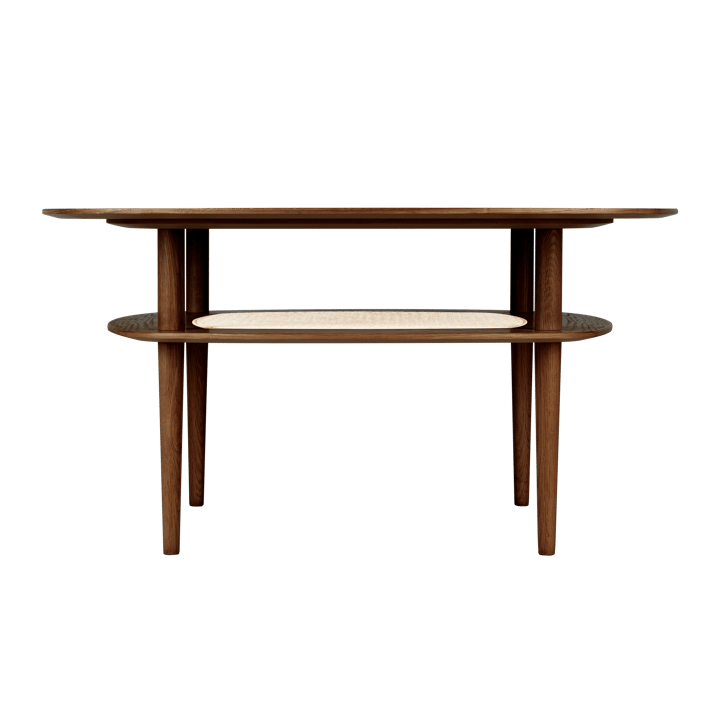 Τραπεζάκι σαλονιού Together Smooth Square 100x100 cm, Dark oak Umage