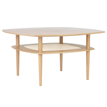 Τραπεζάκι σαλονιού Together Smooth Square 100x100 cm - Oak - Umage