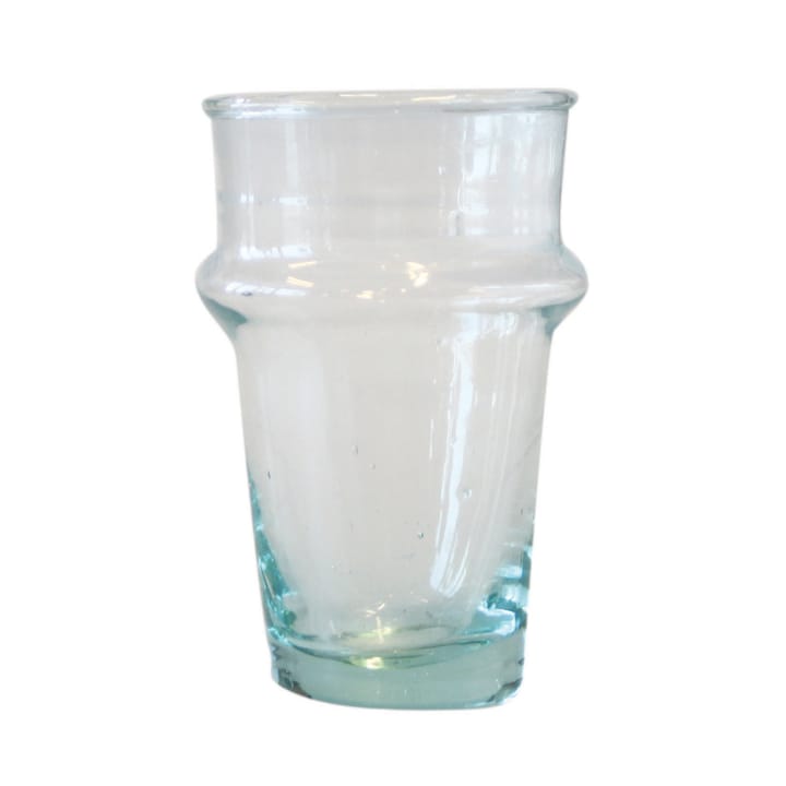 Ποτήρι ποτού ανακυκλωμένο μεγάλο - Διαφανές-πράσινο - URBAN NATURE CULTURE