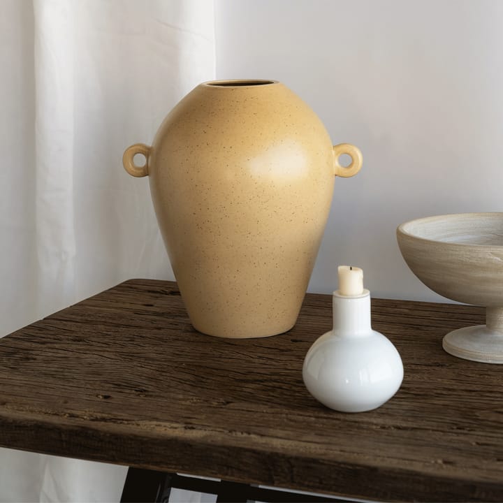 Bubble κηροπήγιο S 12 cm, Αδιαφανές λευκό URBAN NATURE CULTURE