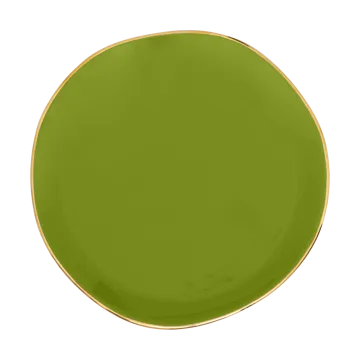 Good Morning πιάτο 17 cm λευκό - Evergreen sprig - URBAN NATURE CULTURE