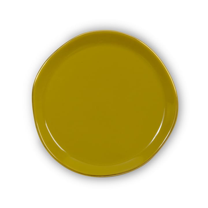 Good Morning πιάτο 17 cm - κεχριμπάρι πράσινο - URBAN NATURE CULTURE