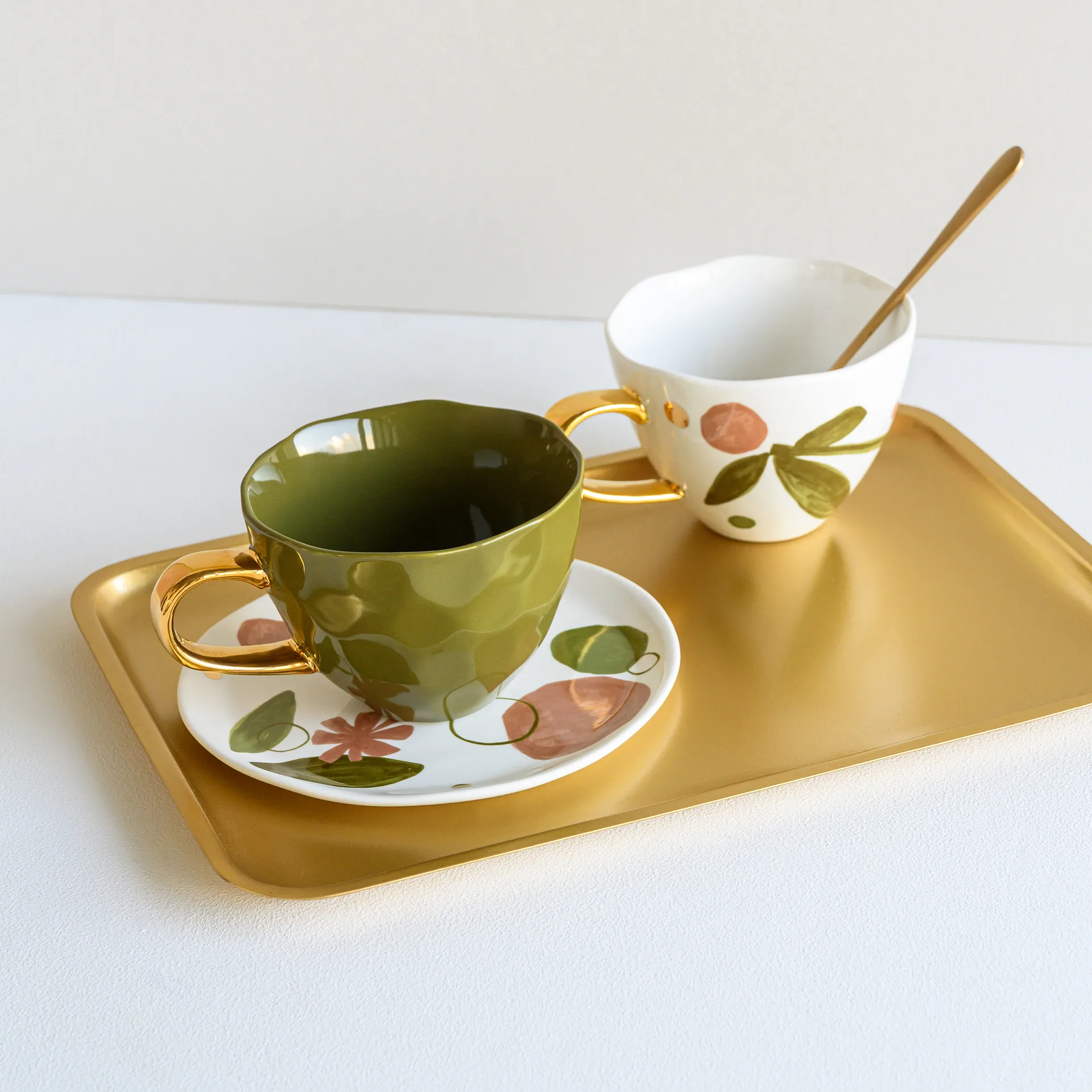 Good Morning πιάτο 17 cm λευκό, εκφραστικό URBAN NATURE CULTURE