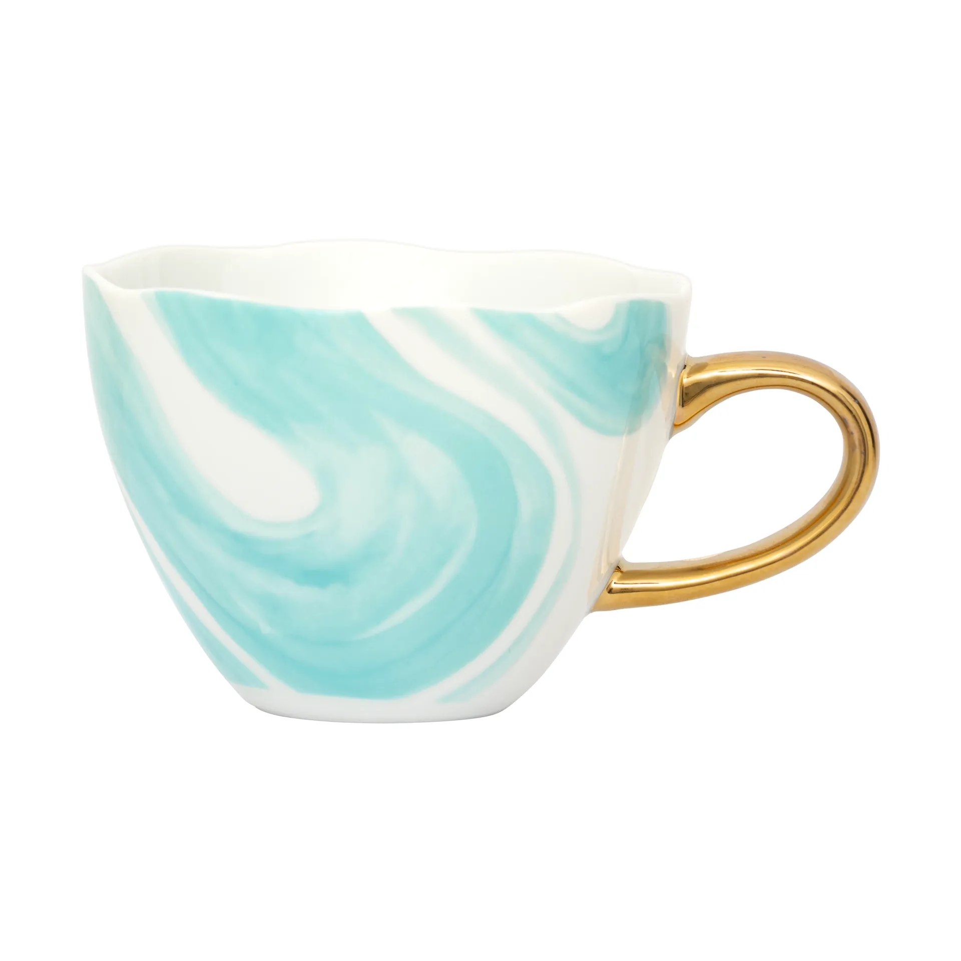 Good Morning κούπα cappuccino 30 cl, Valuri emerald green URBAN NATURE CULTURE