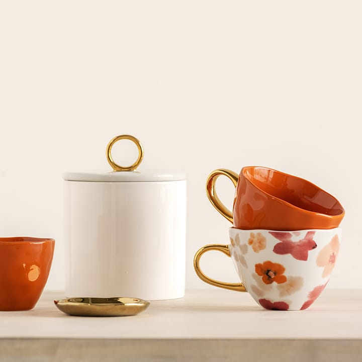 Good Morning πιατάκι small Ø9 cm, Gold URBAN NATURE CULTURE