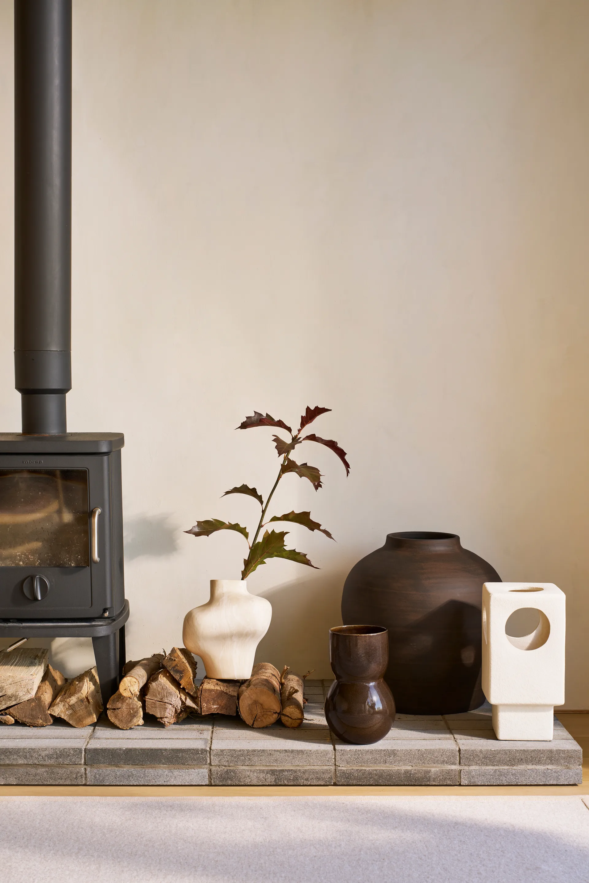 Επιτραπέζιο φωτιστικό Lycka 38 cm, Λευκό URBAN NATURE CULTURE