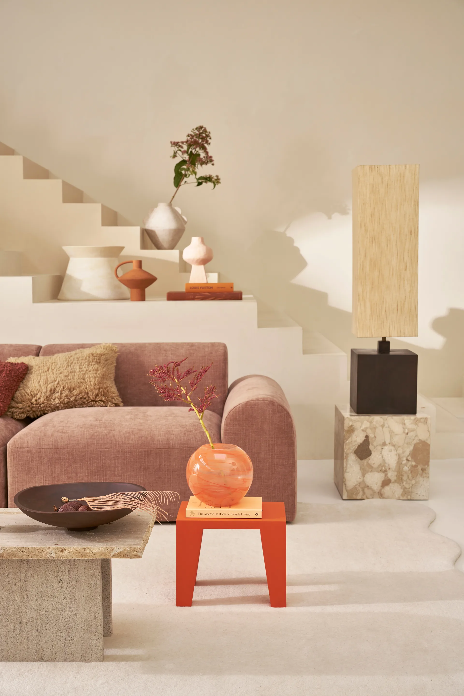 Βάζο Noin Ø22 cm, Orange URBAN NATURE CULTURE