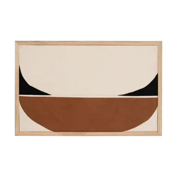 Πίνακας Ocaso A 45x70 εκ. - White-brown - URBAN NATURE CULTURE