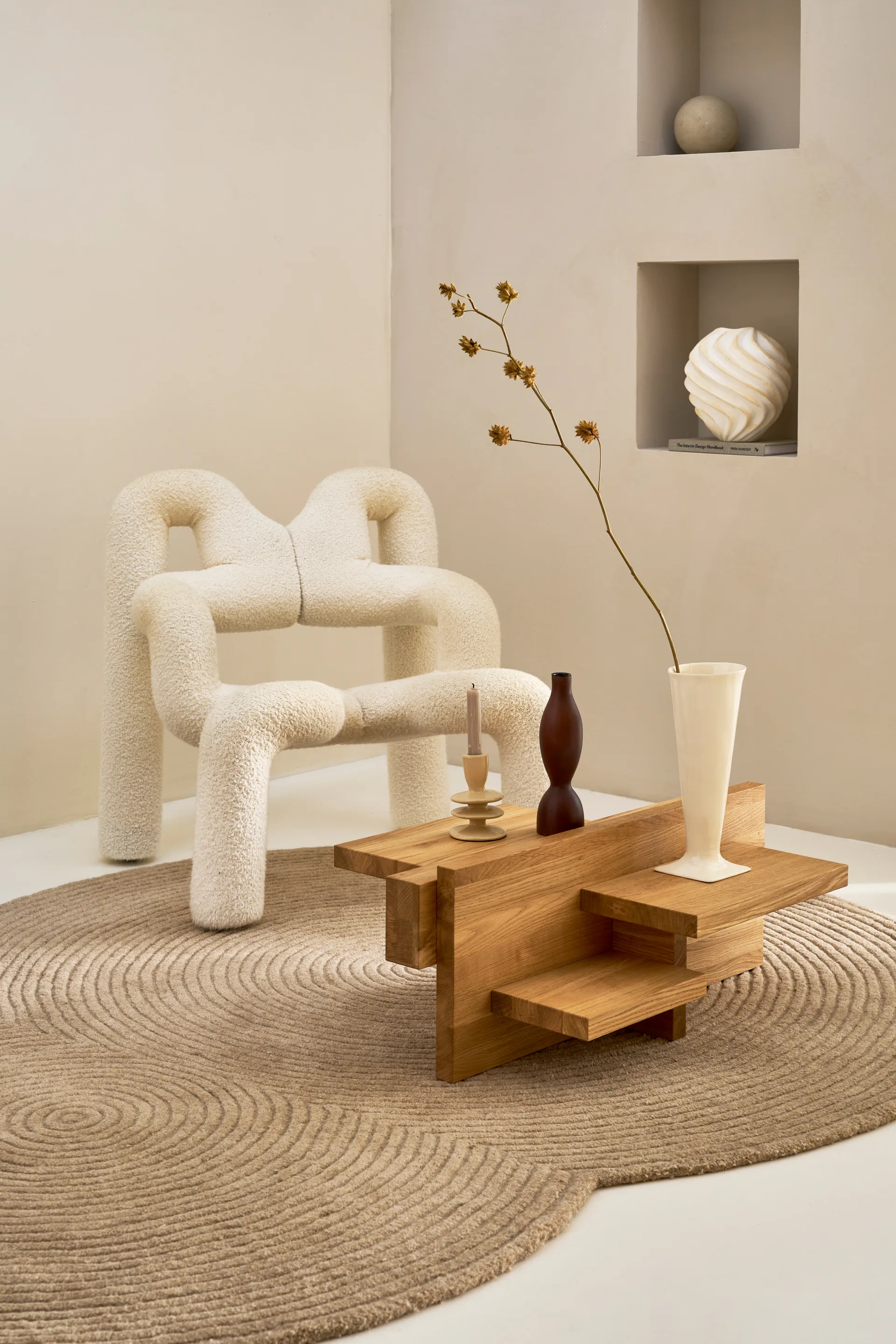 Τραπέζι σαλονιού Sienna 30 cm, Βελανιδιά URBAN NATURE CULTURE