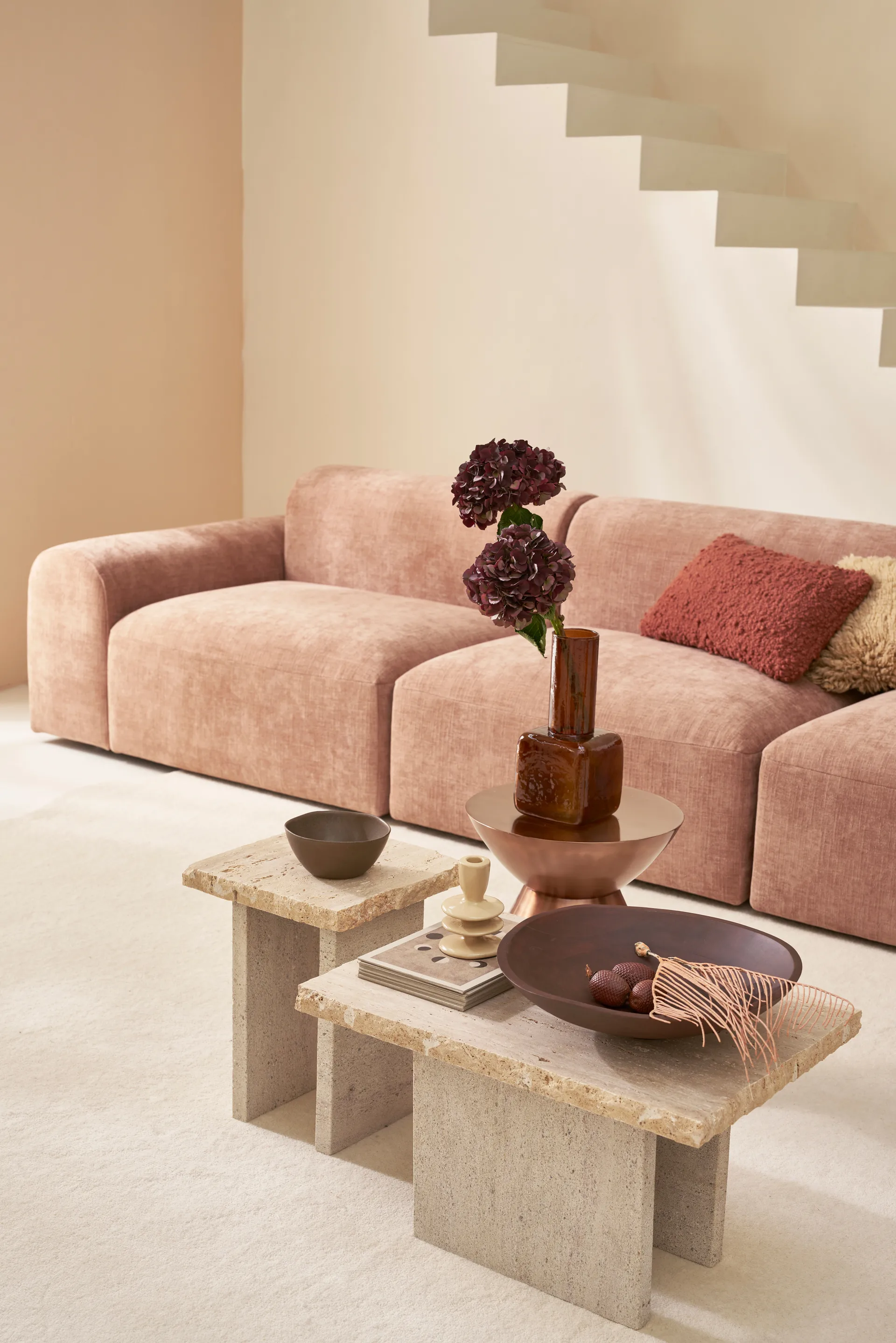 Βάζο Sora 30 cm, Golden brown URBAN NATURE CULTURE