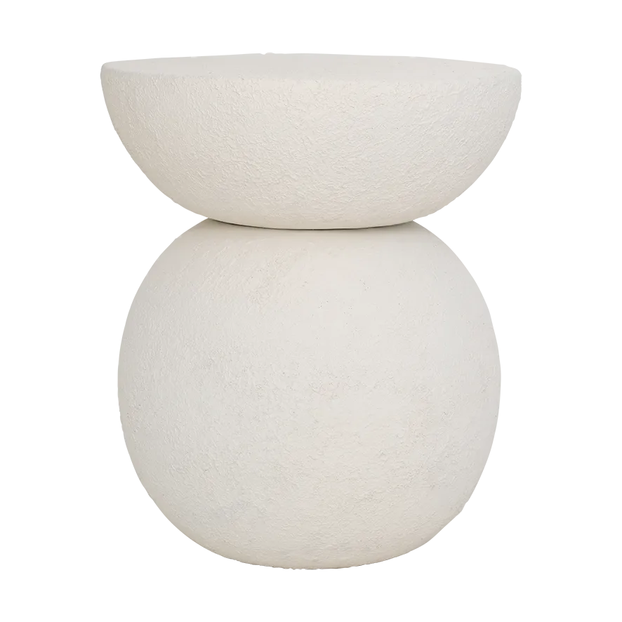 Umi βοηθητικό τραπεζάκι Ø37x44 cm, Off white URBAN NATURE CULTURE