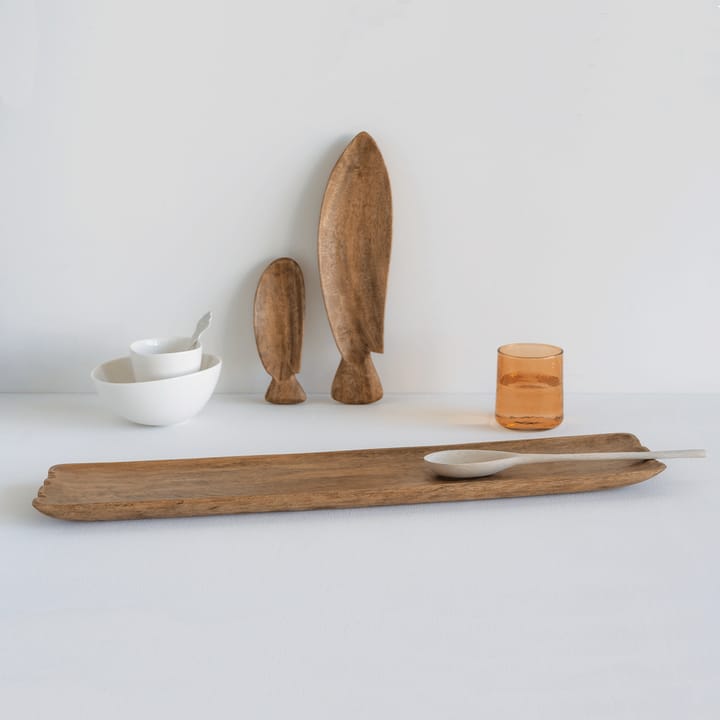 UNC δίσκος σερβιρίσματος μακρύς 13x65 cm, Χρυσαφί δρυς URBAN NATURE CULTURE