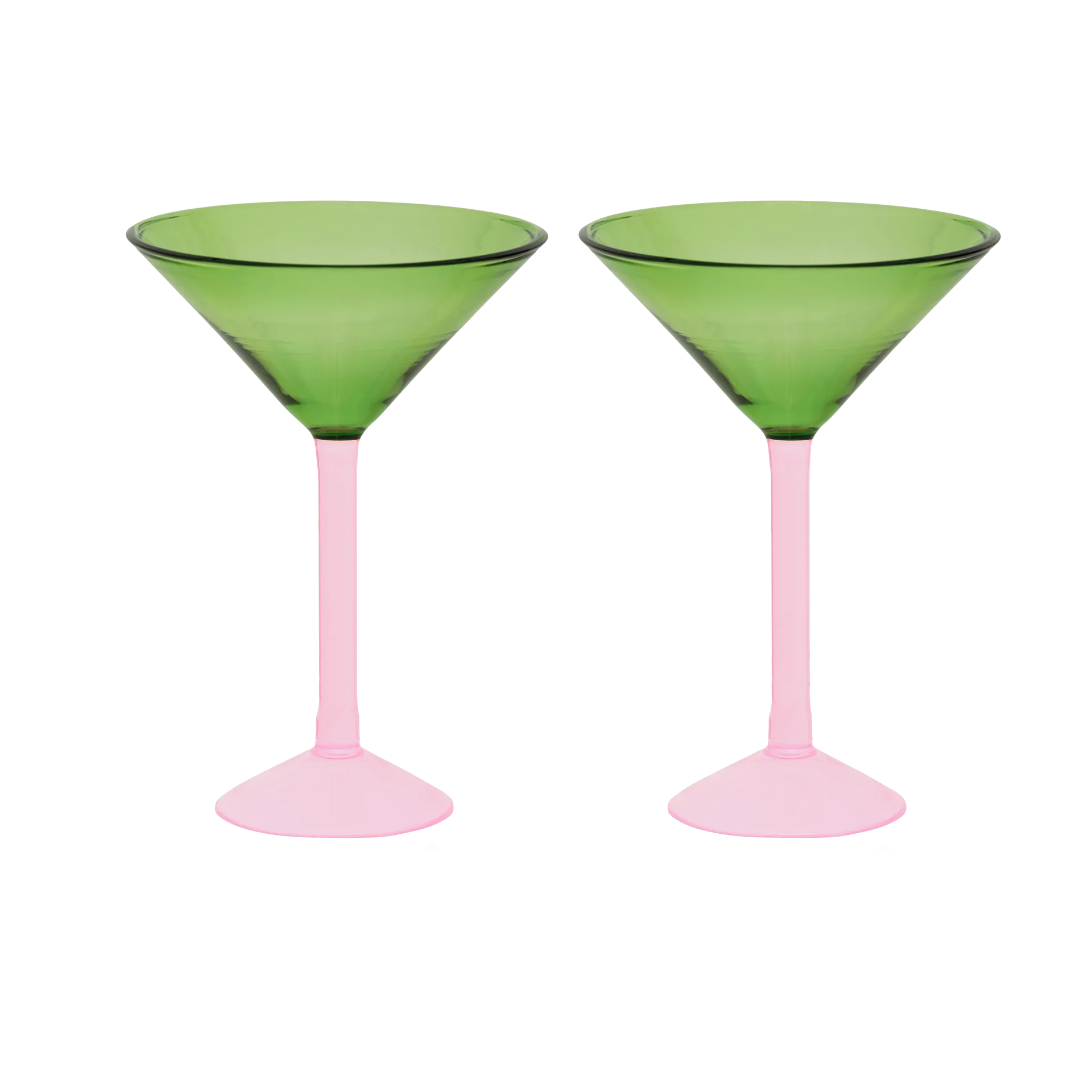 Σετ δώρου Urban Nature Culture ποτήρια μαρτίνι 2 τεμαχίων, Green URBAN NATURE CULTURE