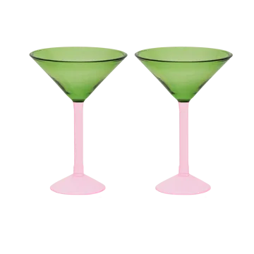 Σετ δώρου Urban Nature Culture ποτήρια μαρτίνι 2 τεμαχίων - Green - URBAN NATURE CULTURE