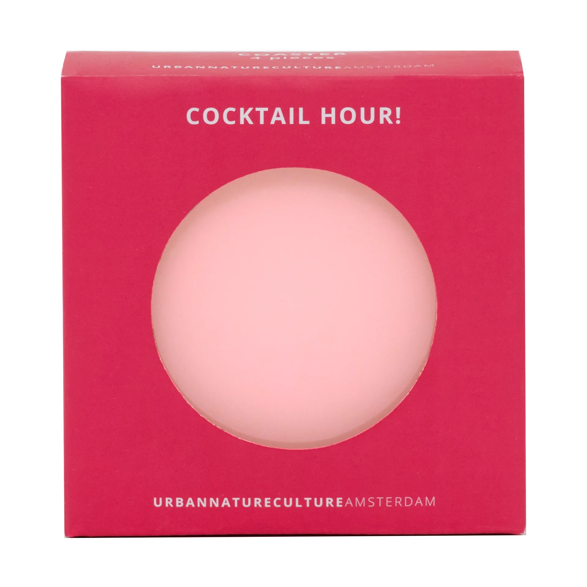 Σετ δώρου Urban Nature Culture σουβέρ 4-pack, Pink URBAN NATURE CULTURE