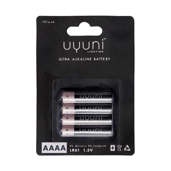 Μπαταρίες Uyuni, συσκευασία 4 τεμαχίων - AAAA - Uyuni Lighting