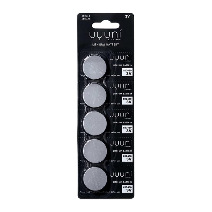 Μπαταρίες Uyuni συσκευασία 5 τεμαχίων - CR2450 - Uyuni Lighting