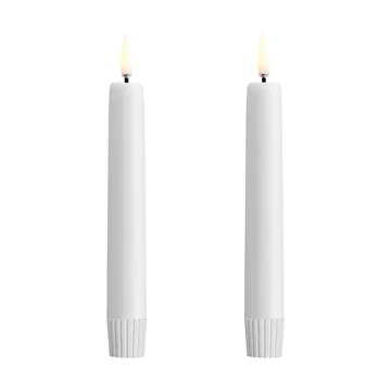 Uyuni LED λιανοκέρια λευκά Συσκευασία 2 τεμαχίων - Ø2,3x16,4 cm - Uyuni Lighting