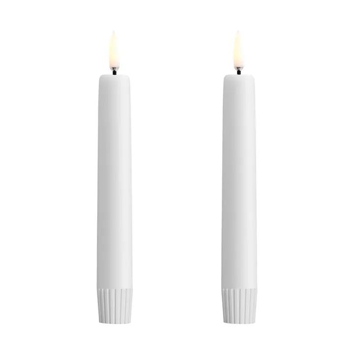 Uyuni LED λιανοκέρια λευκά Συσκευασία 2 τεμαχίων - Ø2,3x16,4 cm - Uyuni Lighting