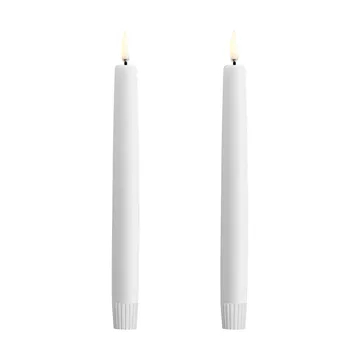 Uyuni LED λιανοκέρια λευκά Συσκευασία 2 τεμαχίων - Ø2,3x20 cm - Uyuni Lighting