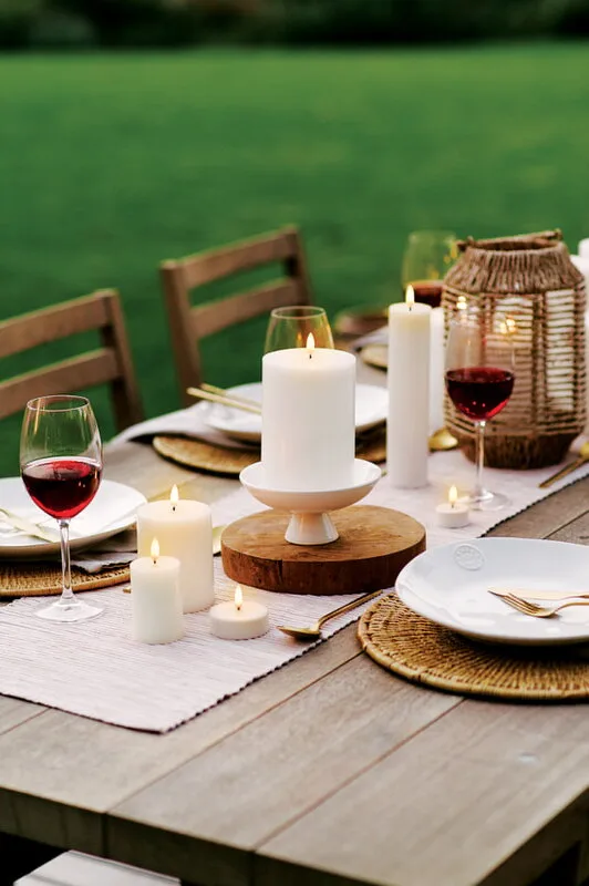 Uyuni LED κηροπήγιο λευκό Ø5 cm, 7,5 cm Uyuni Lighting