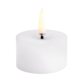 Uyuni LED κερί melted - Λευκό, Ø5x2,8 εκ. - Uyuni Lighting