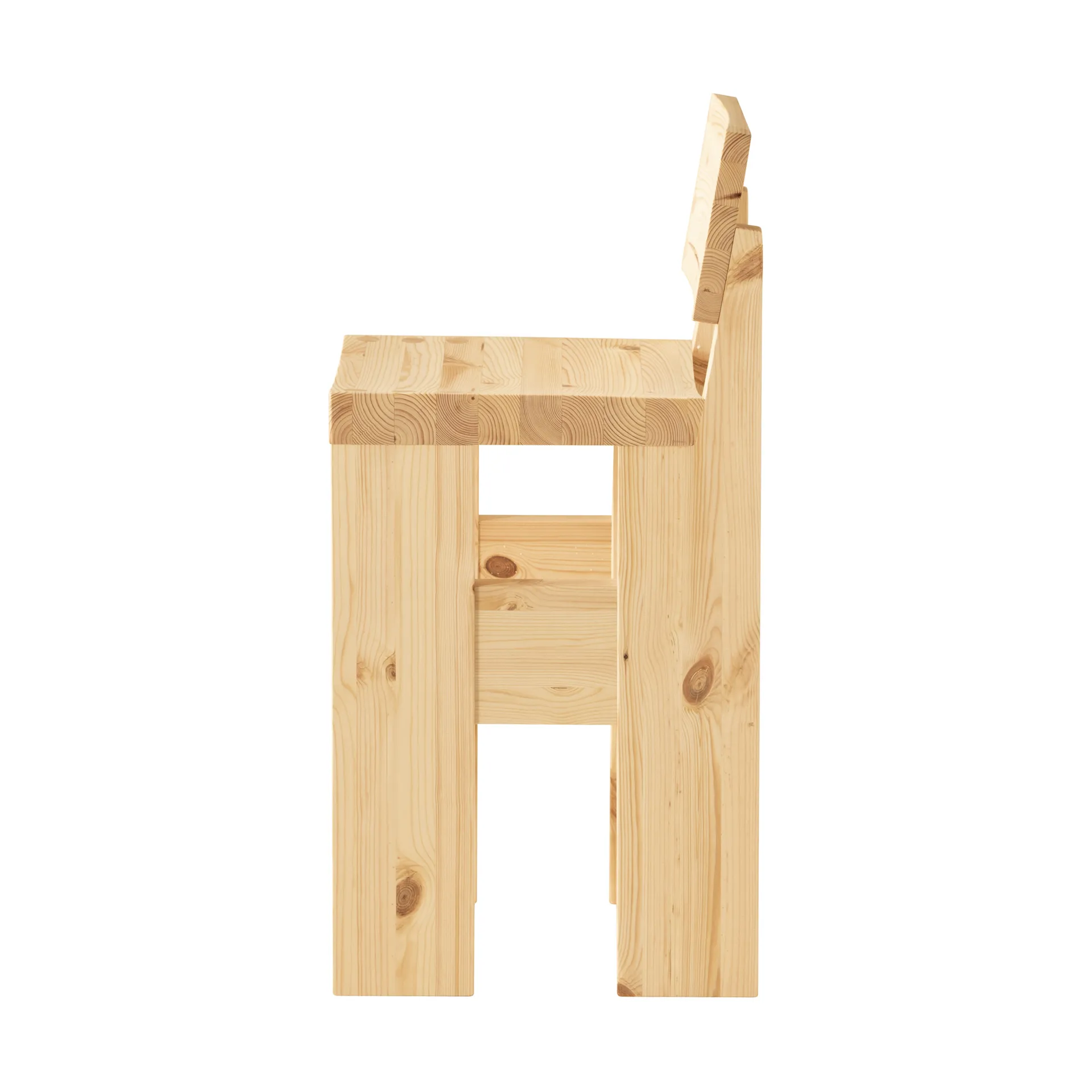 001 Bar Stool σκαμπό μπαρ, Ματ λαδωμένο με κερί πεύκο, 65 cm Vaarnii