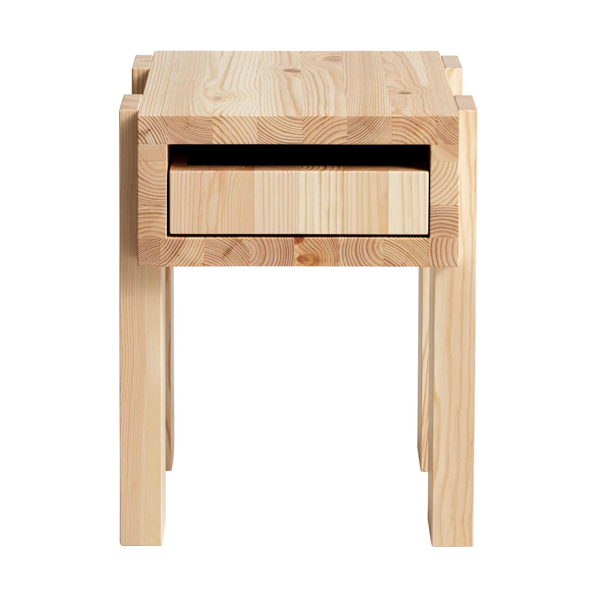 003 Stilts Side Table βοηθητικό τραπεζάκι, Ματ ελαιόκερωμένο πεύκο 40x36x45 cm Vaarnii
