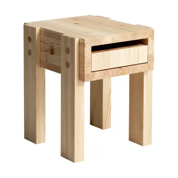 003 Stilts Side Table βοηθητικό τραπεζάκι - Ματ ελαιόκερωμένο πεύκο 40x36x45 cm - Vaarnii