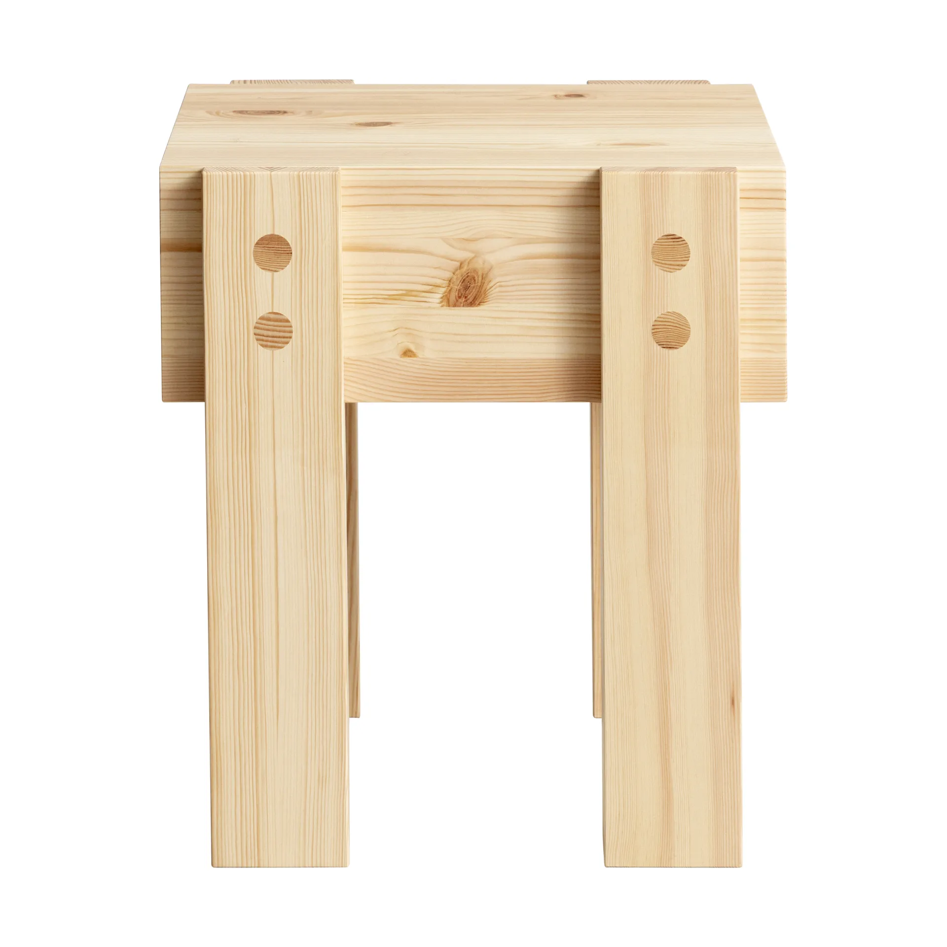 003 Stilts Side Table βοηθητικό τραπεζάκι, Ματ ελαιόκερωμένο πεύκο 40x36x45 cm Vaarnii