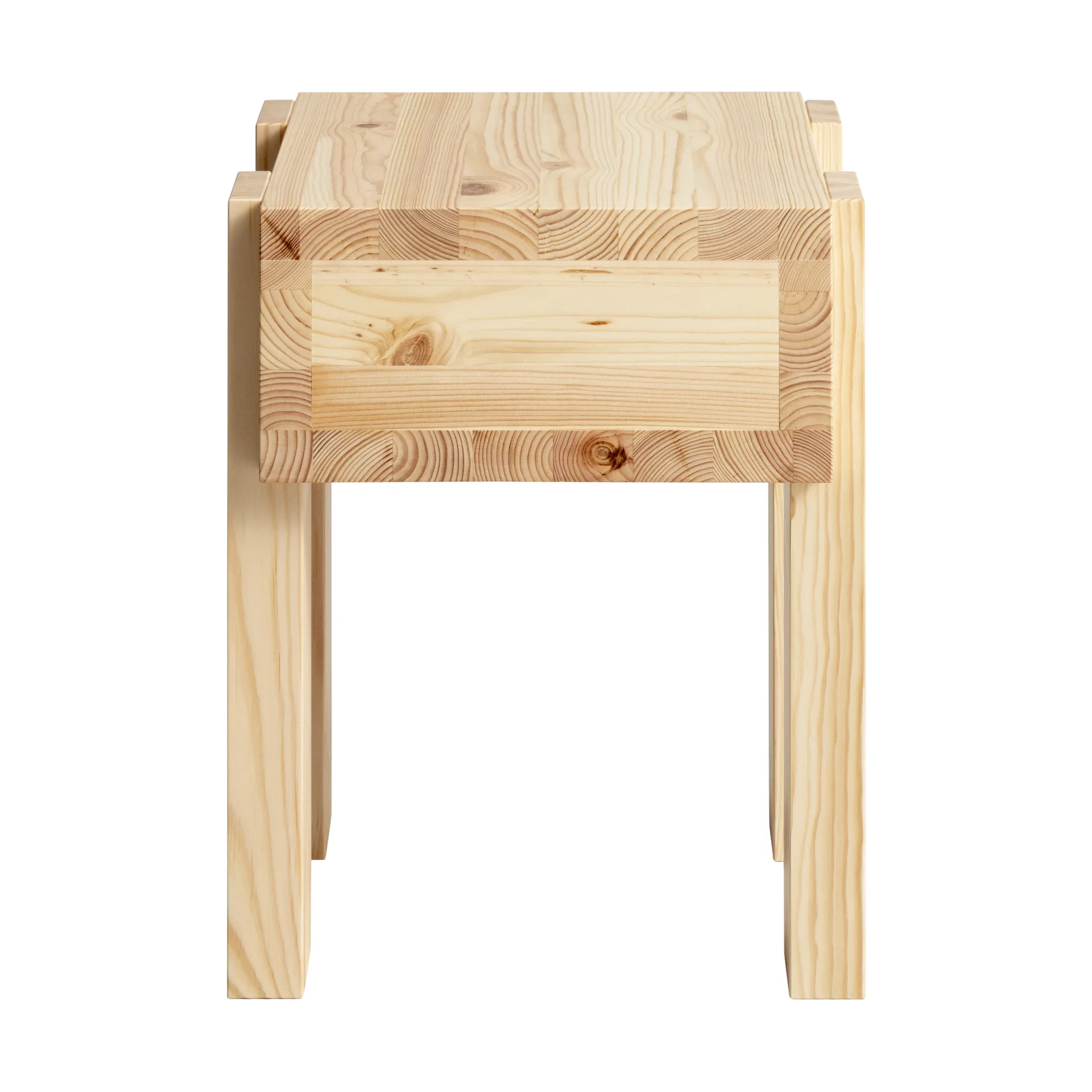 003 Stilts Side Table βοηθητικό τραπεζάκι, Ματ ελαιόκερωμένο πεύκο 40x36x45 cm Vaarnii