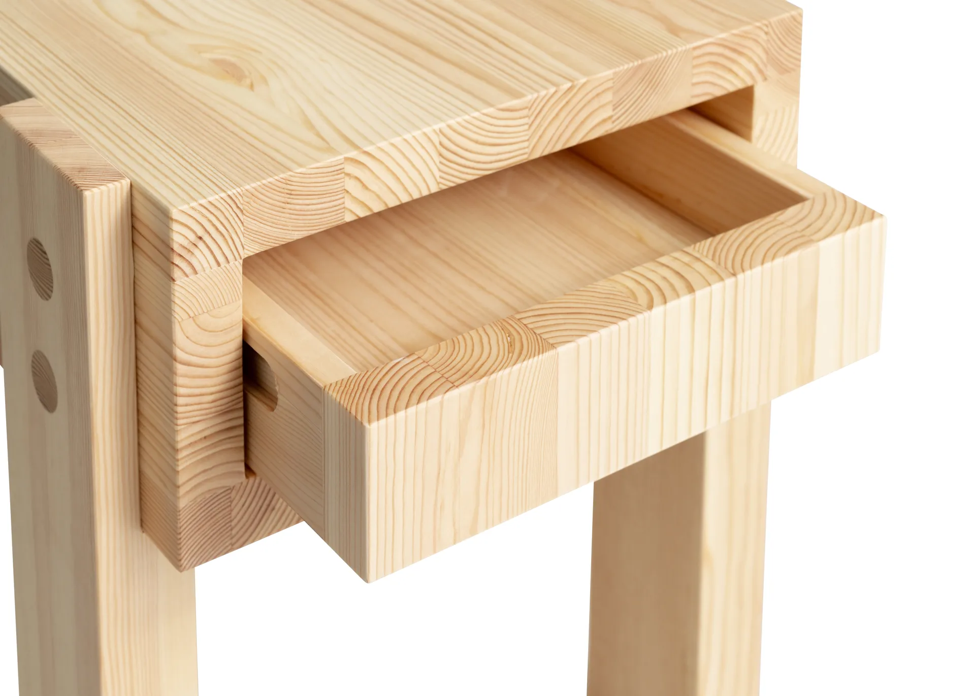 003 Stilts Side Table βοηθητικό τραπεζάκι, Ματ ελαιόκερωμένο πεύκο 40x36x45 cm Vaarnii