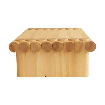 004 Coffee Table τραπεζάκι σαλονιού - Ματ λαδωμένο κερωμένο πεύκο, 120x80x35 εκ. - Vaarnii