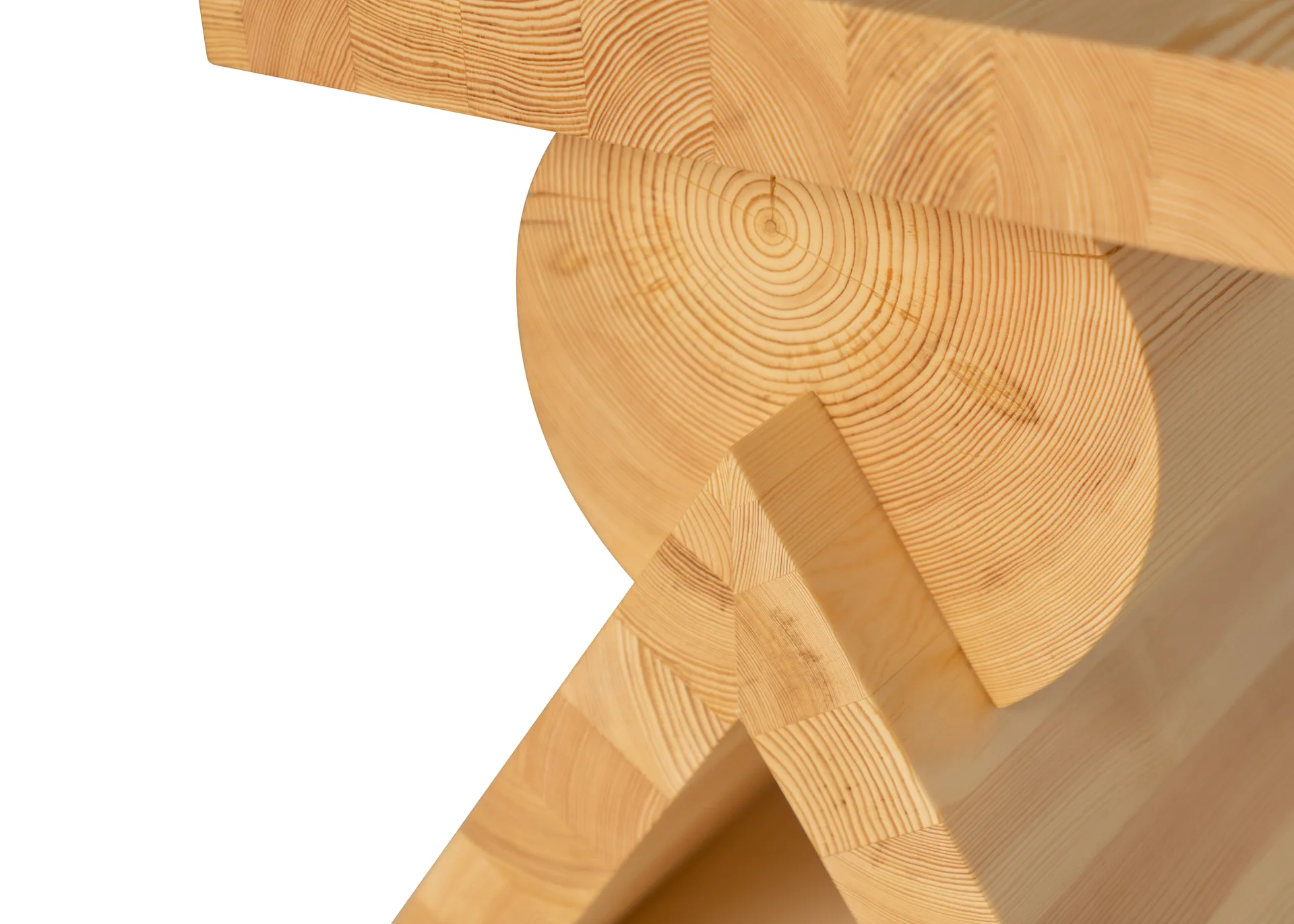 006 AA Side Table βοηθητικό τραπεζάκι, Ματ λαδοκερωμένο πεύκο, 40x40x45 εκ. Vaarnii