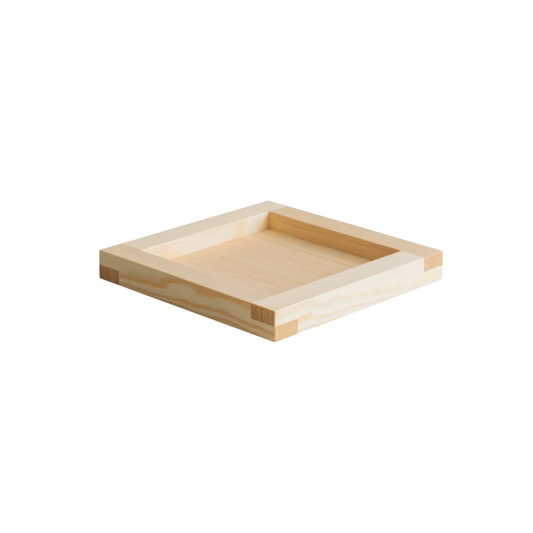 009 Tray δίσκος, Λαδολουστραρισμένο πεύκο, 33x33x6 εκ. Vaarnii