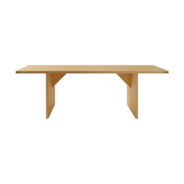 012 Kolmio Dining Table τραπέζι - Ματ ελαιοκερωμένο πεύκο, 227x95x72 εκ - Vaarnii
