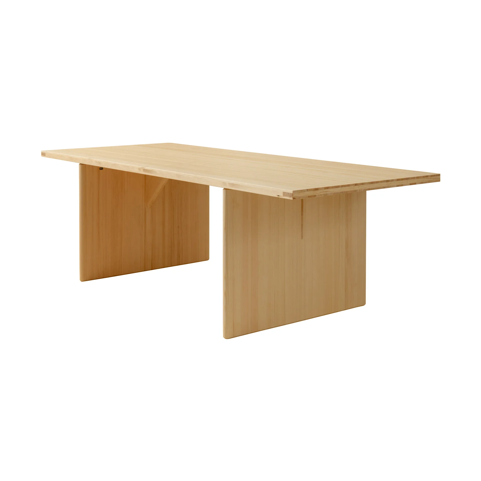 012 Kolmio Dining Table τραπέζι, Ματ ελαιοκερωμένο πεύκο, 227x95x72 εκ Vaarnii