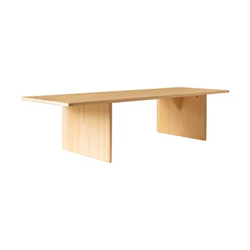 012 Kolmio Dining Table τραπέζι - Ματ λαδωμένη με κερί πεύκη, 305x99x72 εκ - Vaarnii