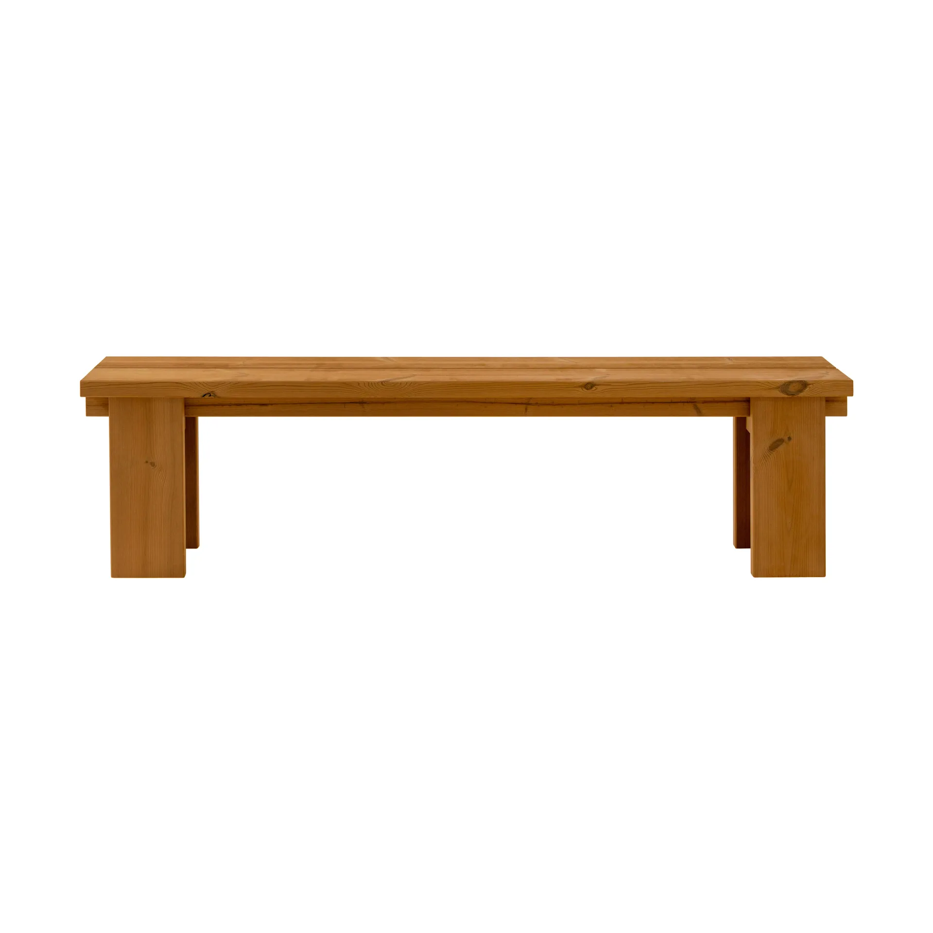013 Osa Outdoor Bench παγκάκι, Θερμικά επεξεργασμένο πεύκο, 182x37x49 εκ. Vaarnii