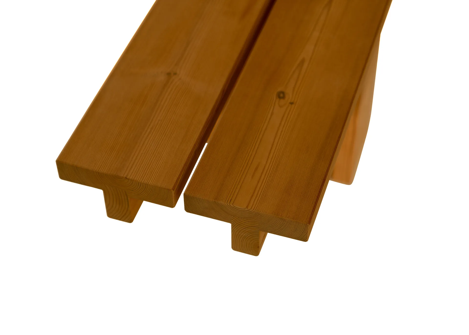 013 Osa Outdoor Bench παγκάκι, Θερμικά επεξεργασμένη πεύκη, 270x37x49 cm Vaarnii