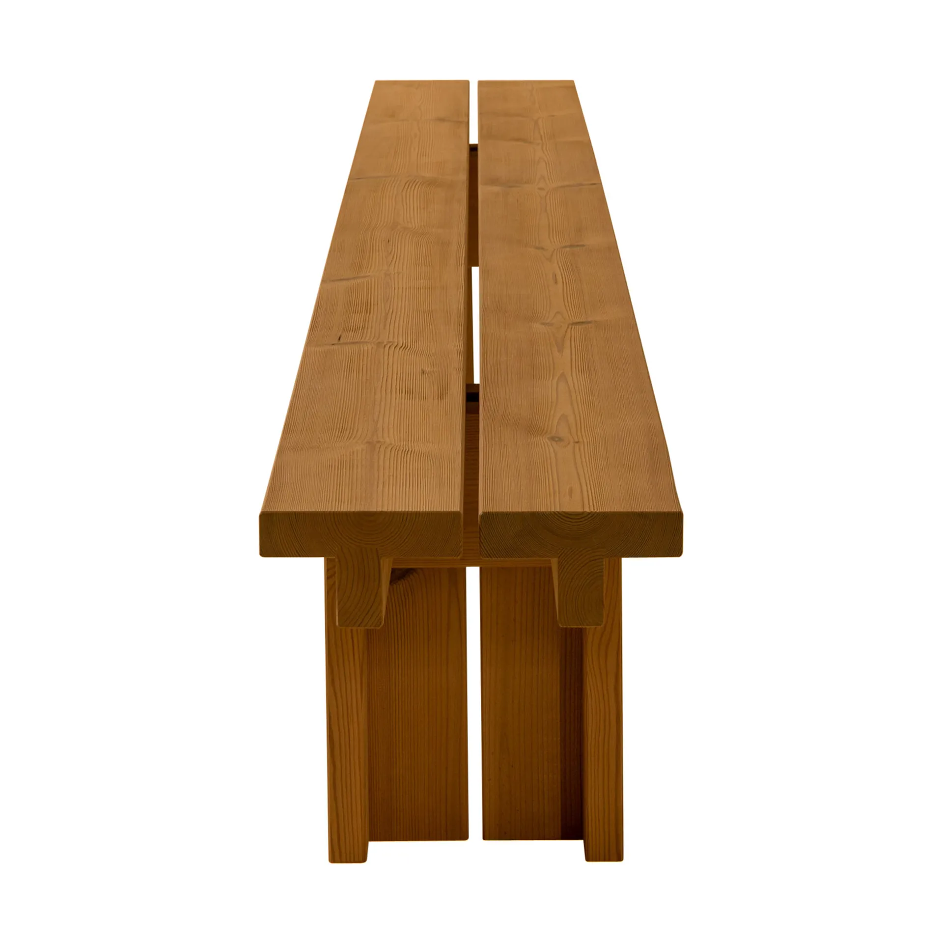 013 Osa Outdoor Bench παγκάκι, Θερμικά επεξεργασμένο πεύκο, 333x37x49 cm Vaarnii