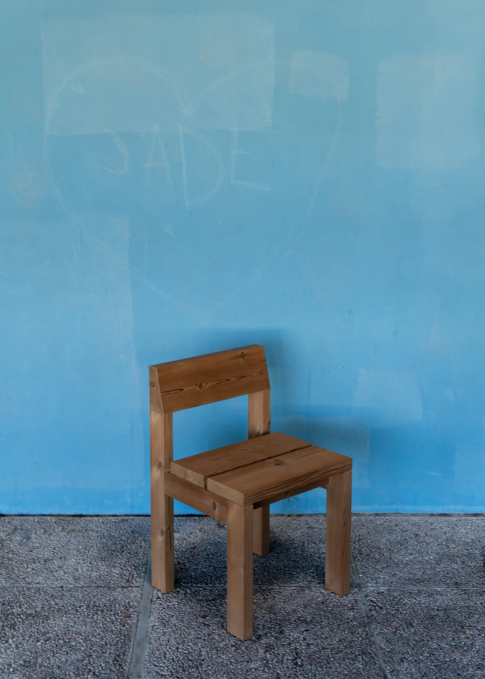 013 Osa Outdoor Dining Chair καρέκλα, Ματ ελαιωμένο κερωμένο πεύκο Vaarnii